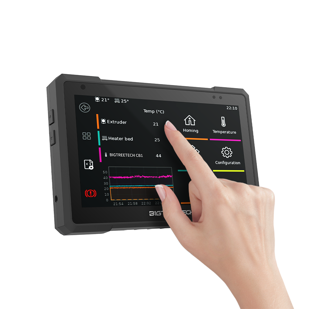 Сенсорный IPS-экран BIGTREETEC – обзор и цена Klipper Pad 7 Inch
